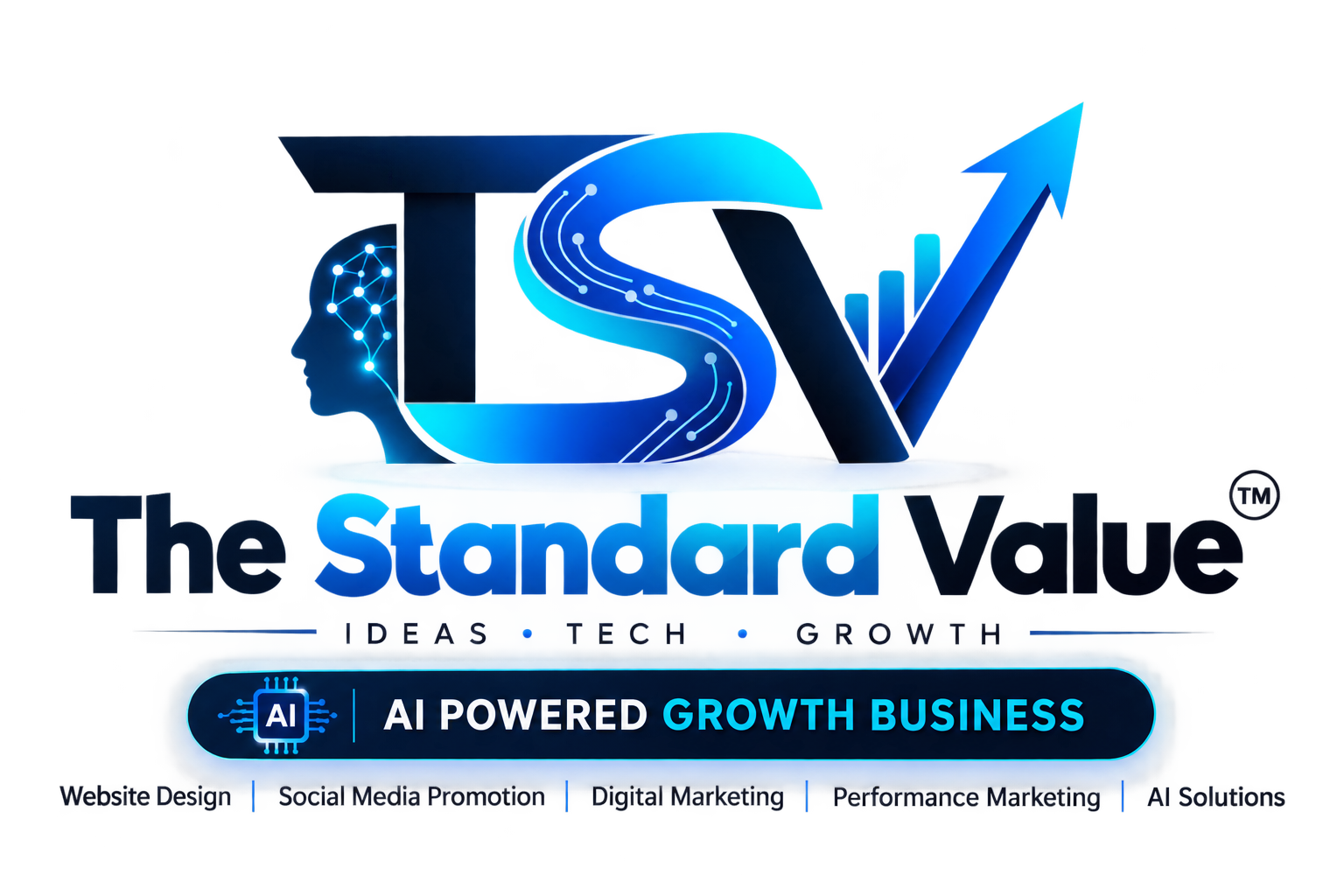 The Standard Value - AI Powered Growth Business logo
